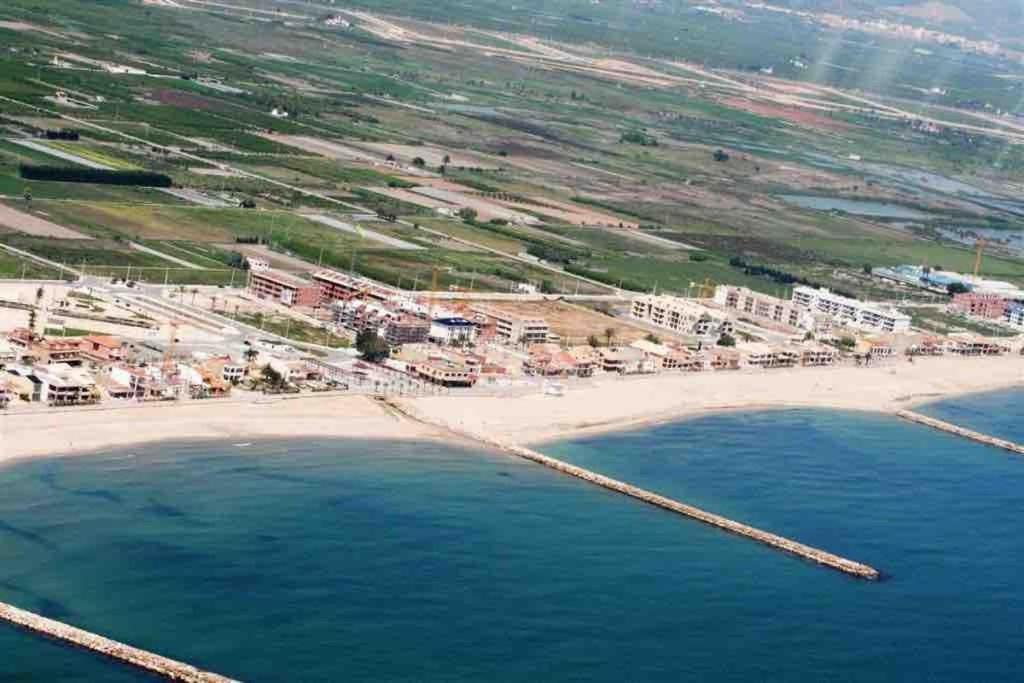 Apto Con Piscina En La Playa Cerca De Vlc Con Ac Puzol Extérieur photo