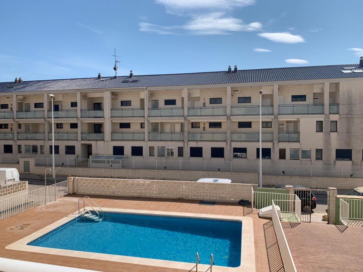 Apto Con Piscina En La Playa Cerca De Vlc Con Ac Puzol Extérieur photo